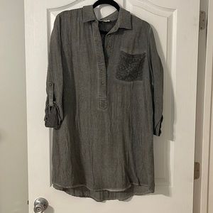 Umgee long top, cute if paired with leggings or skinny jeans.
